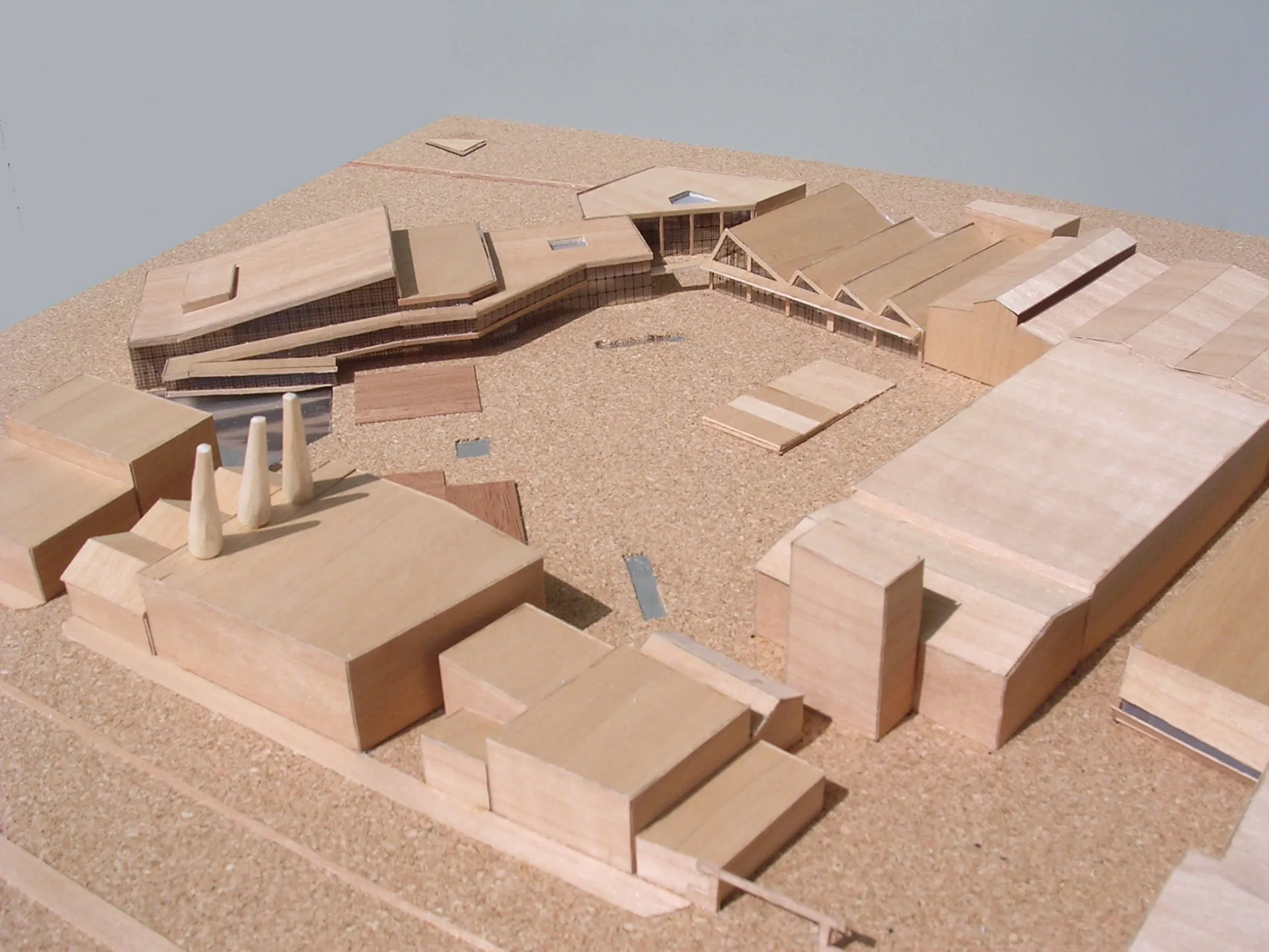 Reuse & Extension of an old Industrial complex